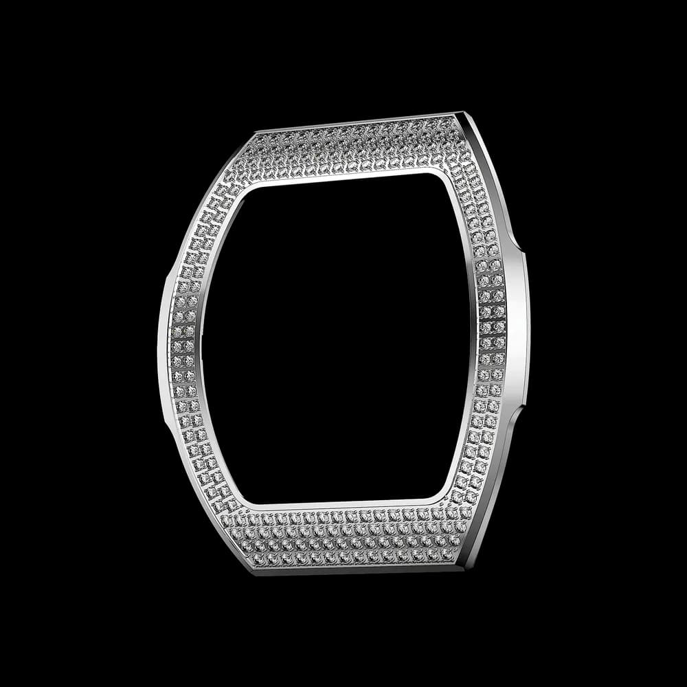 Cubic Zirconia-Silver
