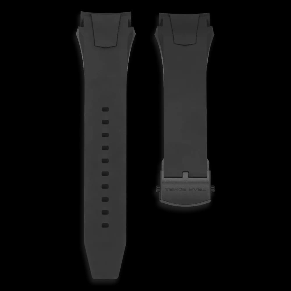 TSAR BOMBA DARKMATTERSTRAP — Deployant Clasp-Black