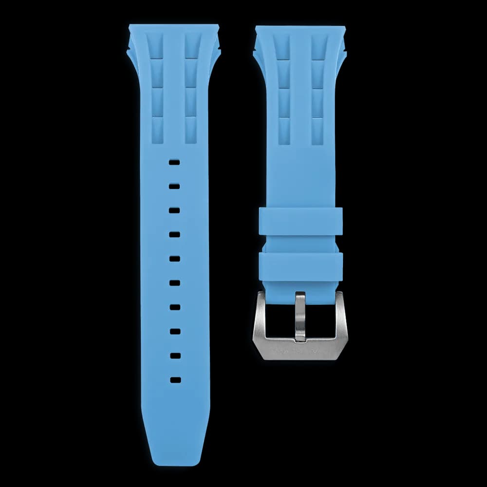 TSAR BOMBA TSARBOMBA-WATCH-STRAP — Silicone Strap-Light Blue