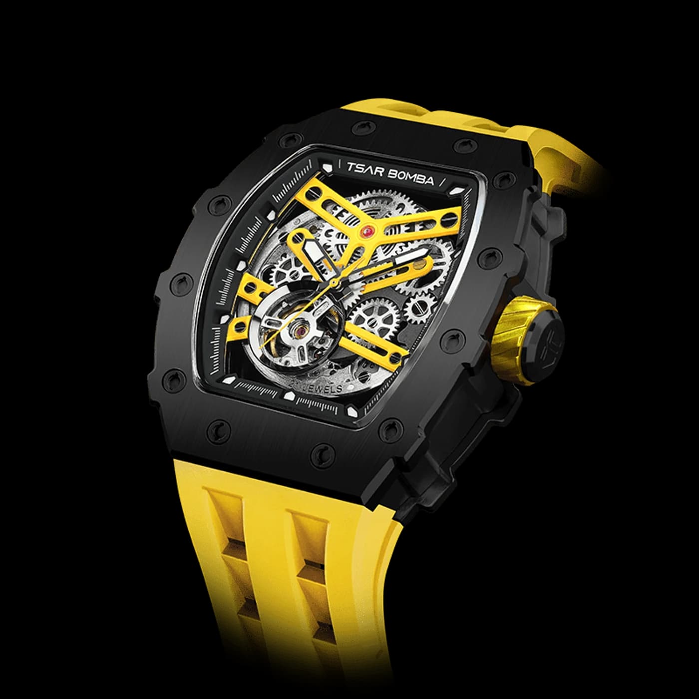 TSAR BOMBA TB8208A — Black Yellow
