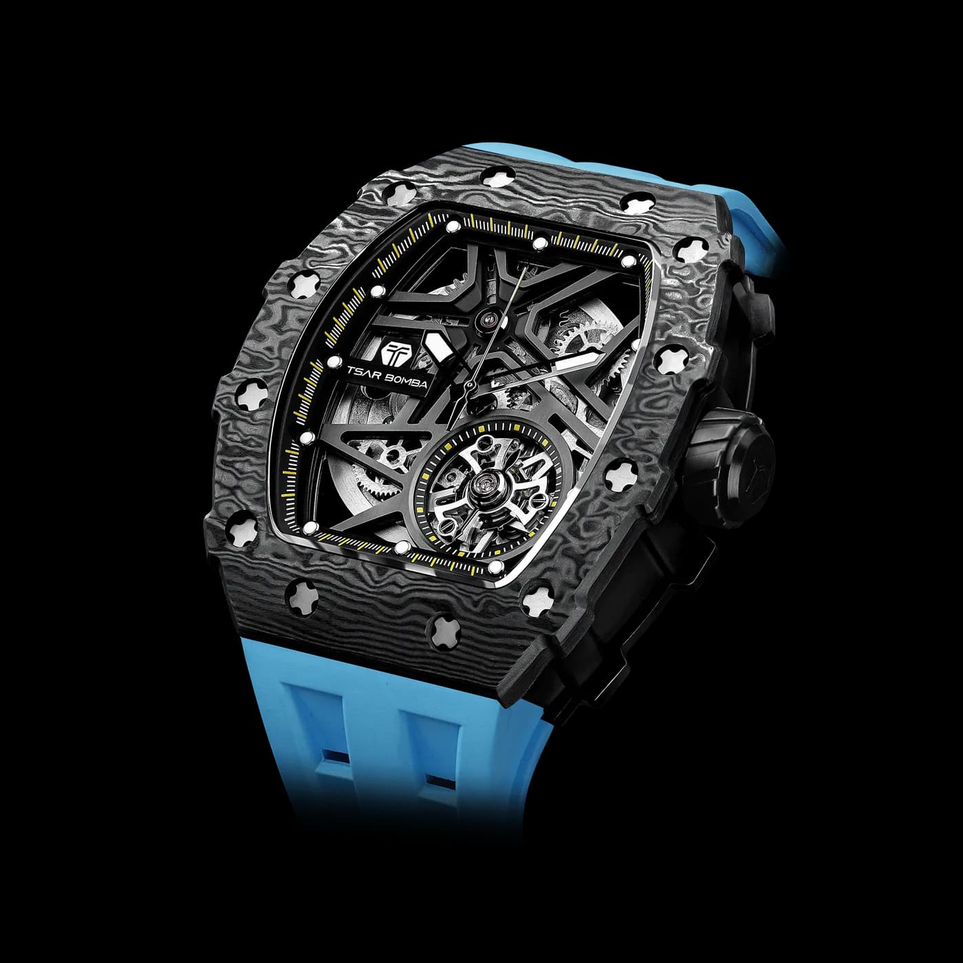 TSAR BOMBA TB8209CF — Black Blue