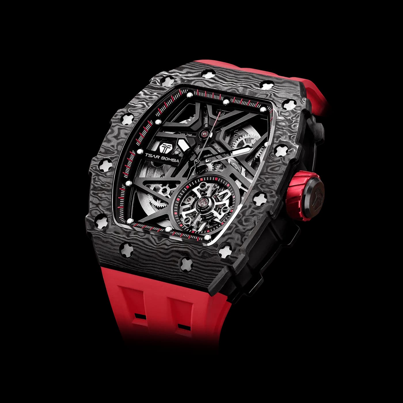 TSAR BOMBA TB8209CF — Black Red